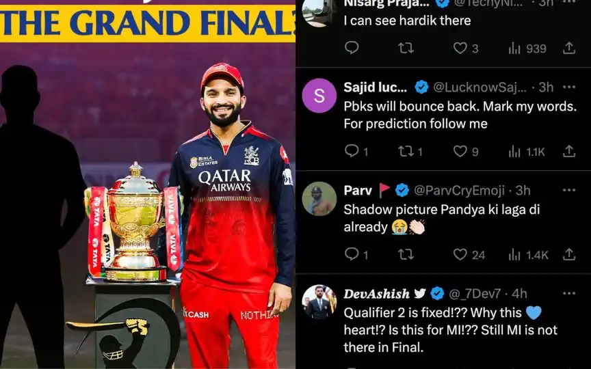 IPL Criticized For Posting Hardik Pandya’s Shadow In Final Poster Before Qualifier 2 Match